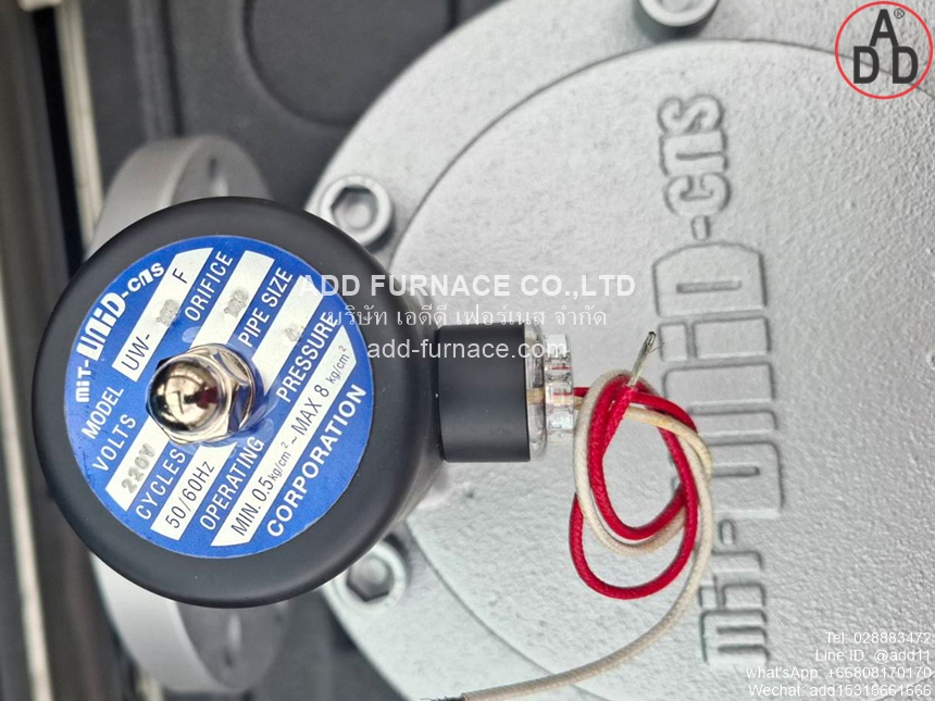 Solenoid Model UW-100F | 4 JIS Flange (13) 